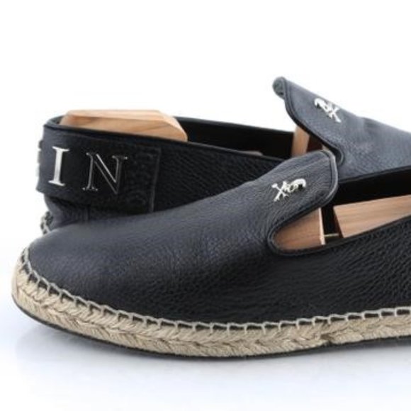 Philipp Plein Skull Charm Espadrille